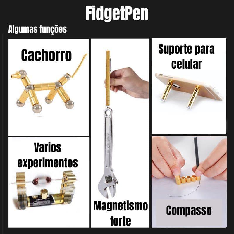 FidgetPen Caneta Magnética - Hoppyshop