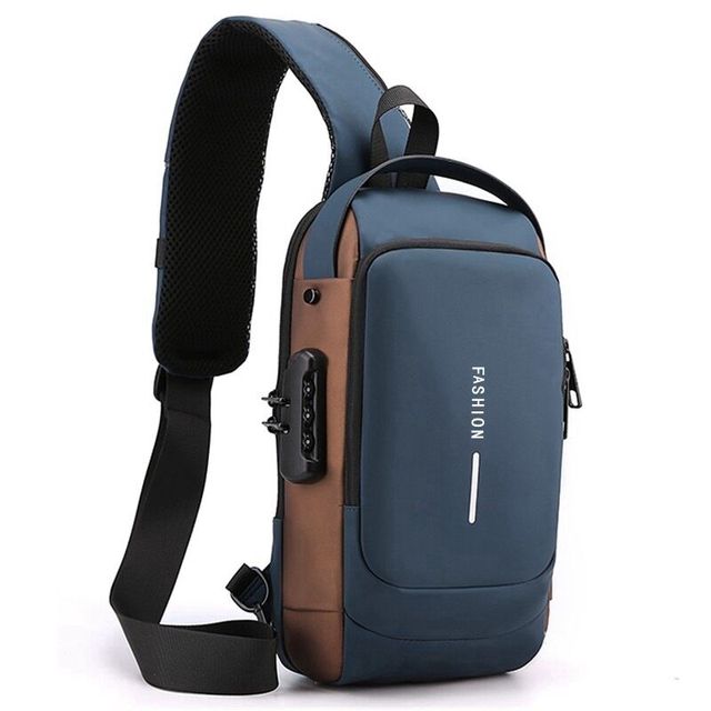 Mochila Sling Fashion anti-furto (Unissex)