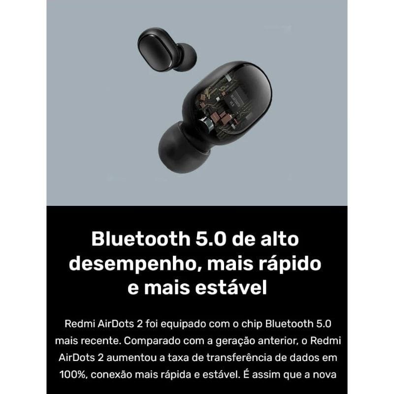 Fones Bluetooth Redmi AirDots 2